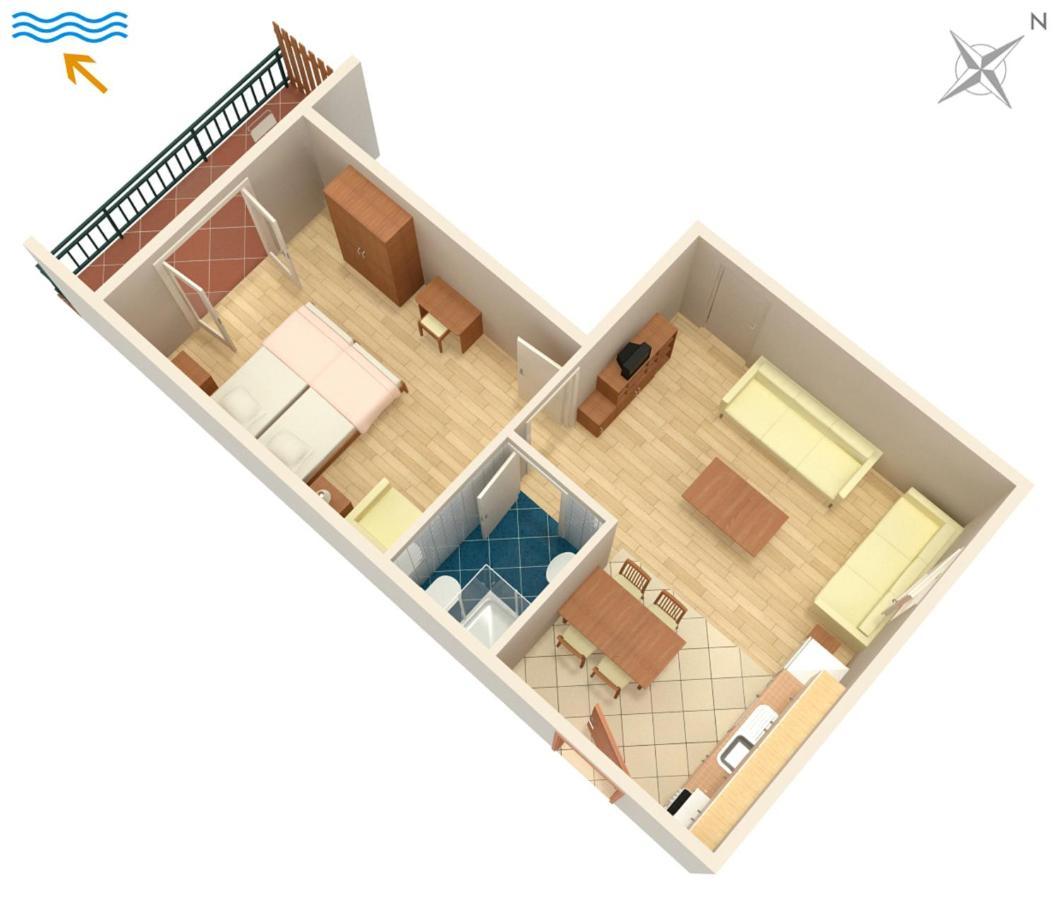 Apartments With A Parking Space Novi Vinodolski - 5514 Ngoại thất bức ảnh